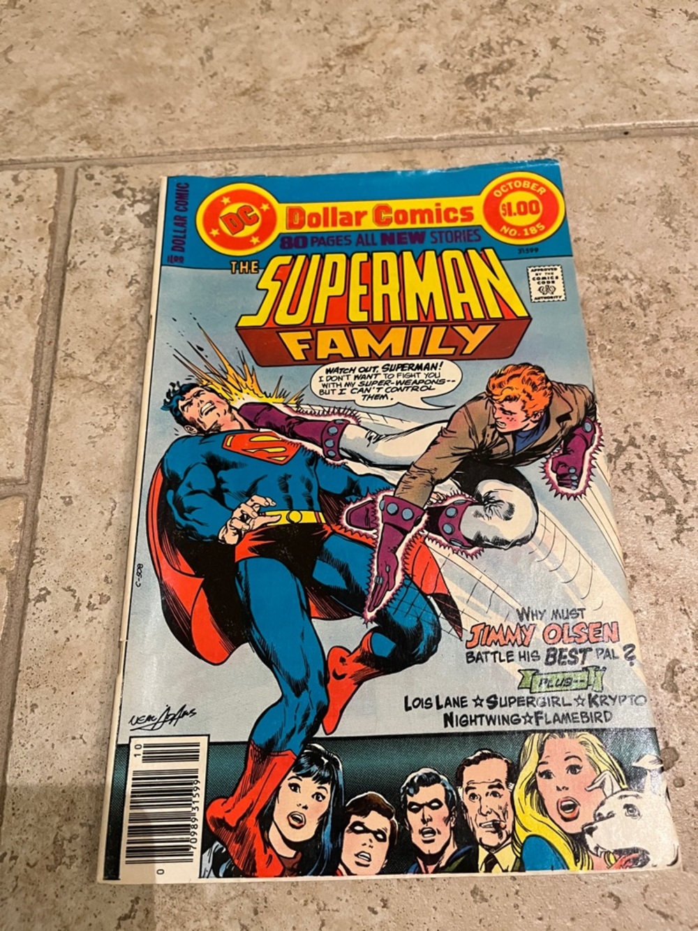 #185 Superman Family comic book